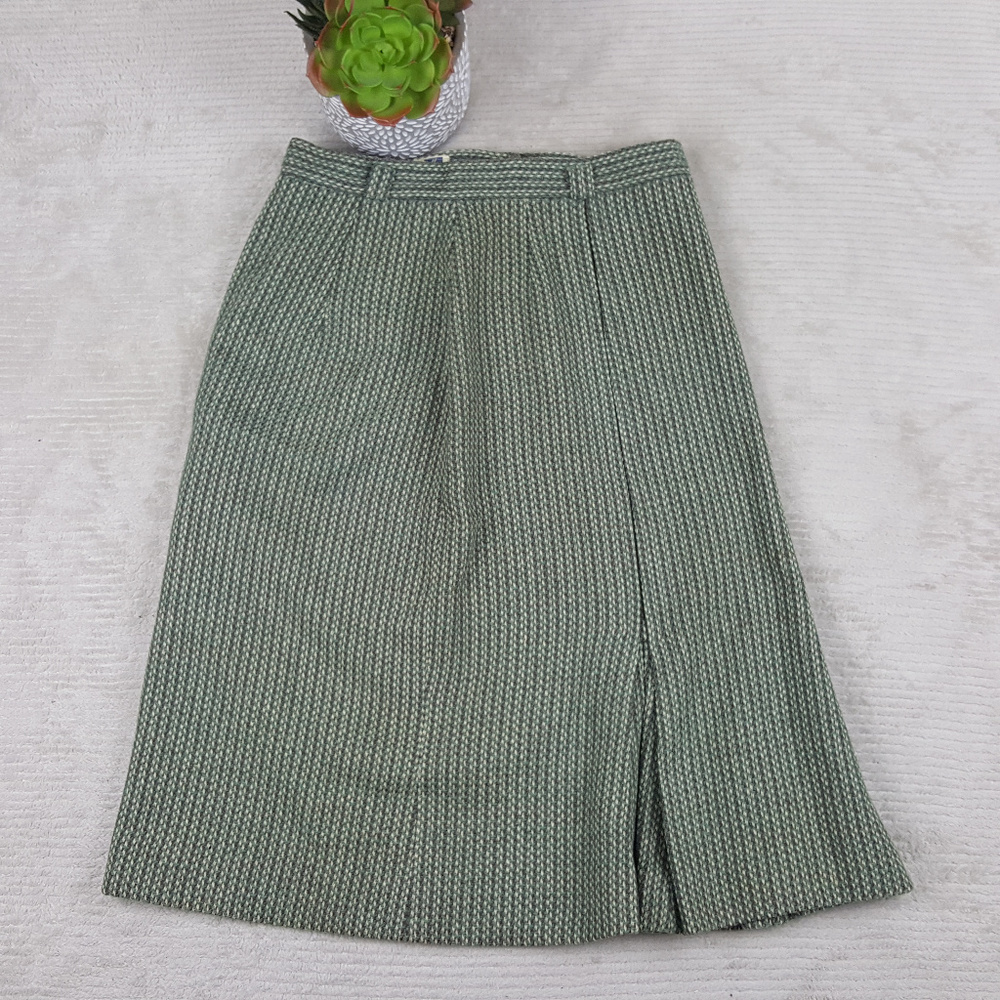Vtg American Walker Summit of Boston Tweed Skirt - Picture 1 of 8